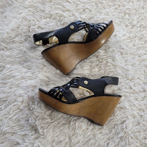 Steve Madden Platform Wedge Shoes - Picture 3 of 6